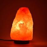 Himalayan Salt Lamp with Wooden Base 7-10kg