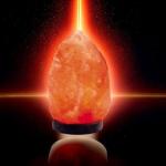 Himalayan Salt Lamp with Wooden Base 7-10kg