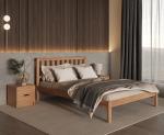 KROKWOOD Sofia Beech Solid Wood Bed Frame