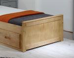 Happy Beds Pine Storage Bed Frame with Drawers