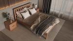 KROKWOOD Sofia Beech Solid Wood Bed Frame