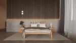 KROKWOOD Sofia Beech Solid Wood Bed Frame