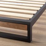 Zinus Suzanne Bamboo and Metal Double Bed Frame