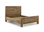 Julian Bowen Hoxton King Bed in Antique Oak