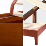 Zinus Wen Double Bed Frame - Deluxe Wood 135x190 cm