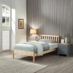 Pine Wooden Bed Frame for Adults and Kids