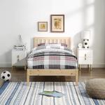 Pine Wooden Bed Frame for Adults and Kids