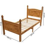 Panana 3ft Solid Pine Bed Frame for All Ages