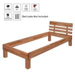 Julia Solid Wood Bed Frame with Sturdy Headboard