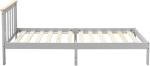 Panana 3ft Single Wooden Bed Frame with Mattress