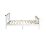 Panana 3ft White Wooden Single Bed Frame
