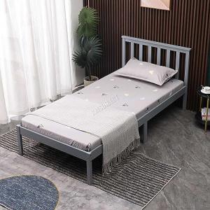 WestWood Solid Pine Single Bed with Headboard