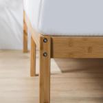 Zinus Ellie Double Bed Frame with Storage - Brown