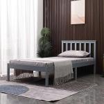 WestWood Solid Pine Single Bed with Headboard