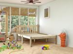 Brutus Heavy Duty Pine Double Bed Frame