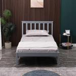 WestWood Solid Pine Single Bed with Headboard