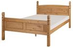 Corona Small Double High Foot End Bed Frame