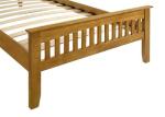 Sareer Sandhurst 3ft Single Oak Bed Frame