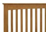 Sareer Sandhurst 3ft Single Oak Bed Frame