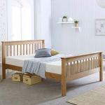 Somerset Solid Waxed Pine Double Bed Frame