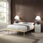 Minimalist Solid Pine Double Bed Frame 4ft6