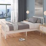White Solid Pine Single Bed Frame for All Ages