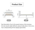 White Solid Pine Single Bed Frame for All Ages