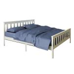 4Ft Solid Wooden Bed Frame in White Pine