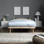 Minimalist Solid Pine Double Bed Frame 4ft6