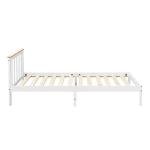 Panana Kids Single Bed Frame, White Pine Wood