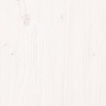 Small Double White Pinewood Bed Frame