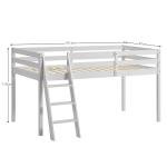 Sydney High Sleeper Bunk Bed in White