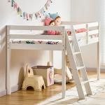 Sydney High Sleeper Bunk Bed in White