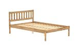 Rustic Pine Small Double Bed Frame - 4FT