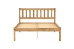 Rustic Pine Small Double Bed Frame - 4FT