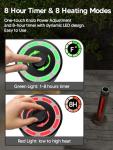 1500W Portable Infrared Electric Patio Heater