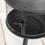 Harrier Outdoor Steel Chiminea Fire Pit