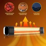 Senelux 2000W Wall Mounted Infrared Patio Heater