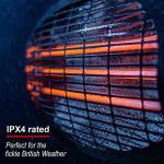 Heatlab 2KW Waterproof Infrared Patio Heater with Remote