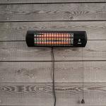 Heatlab 1.8kW Wall-Mounted Quartz Patio Heater Set