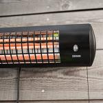Heatlab 1.8kW Wall-Mounted Quartz Patio Heater Set