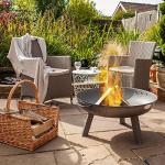 75cm Cast Iron Outdoor Fire Pit Bowl