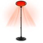 2KW Patio Heater with Adjustable Height and Heat