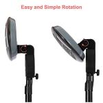2KW Patio Heater with Adjustable Height and Heat