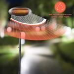 2KW Patio Heater with Adjustable Height and Heat