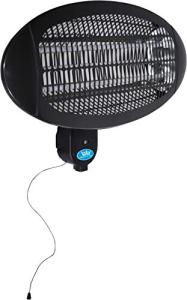 2 kW Wall Mounted Patio Heater with 3 Settings