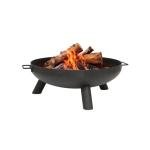 Small Round Iron Fire Pit for Outdoor Fun