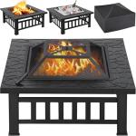 Yaheetech 3-in-1 Square Outdoor Fire Pit