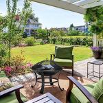 Yaheetech Round Outdoor Fire Pit for Patio