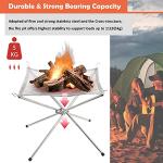 Outdoor Portable Fire Pit with Carrying Bag